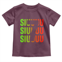 Siuuuu Soccer Celebration Toddler T Shirt Gift For Soccer Lovers