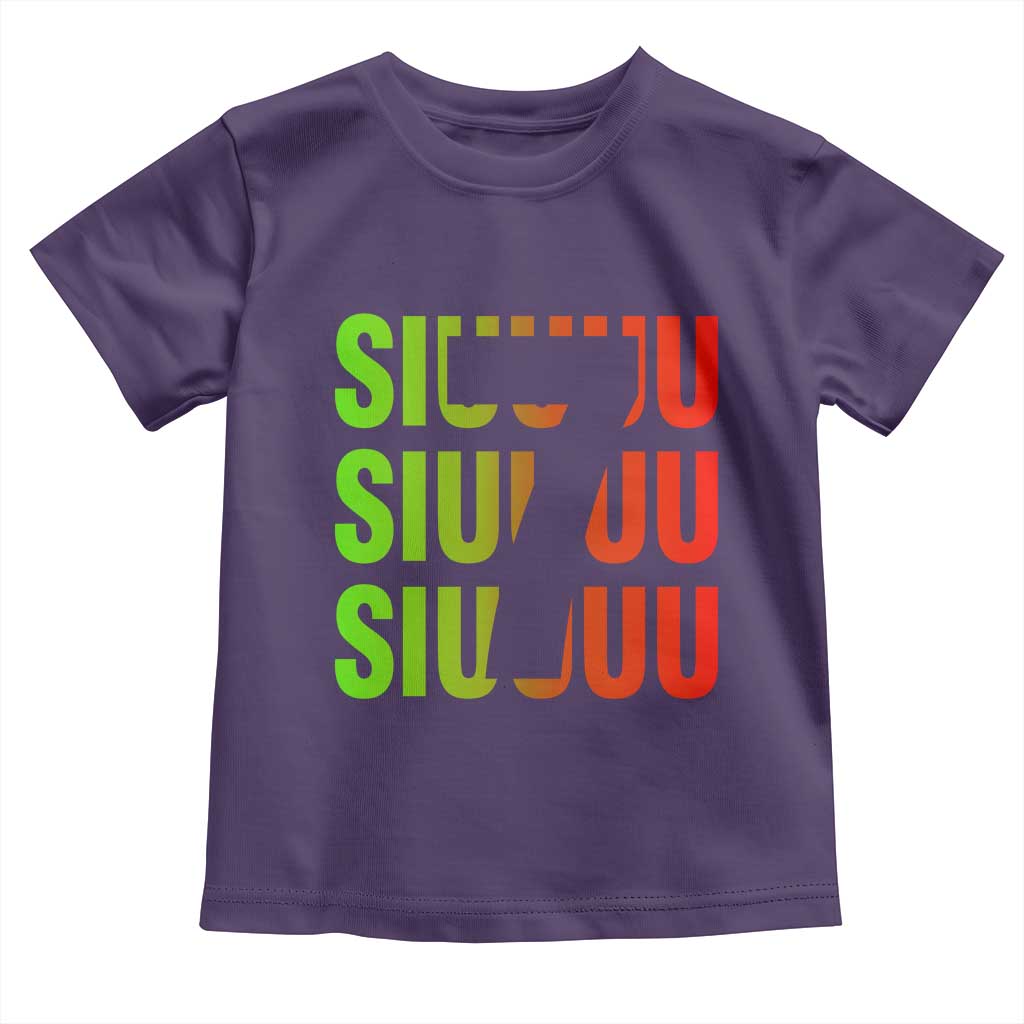 Siuuuu Soccer Celebration Toddler T Shirt Gift For Soccer Lovers