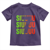 Siuuuu Soccer Celebration Toddler T Shirt Gift For Soccer Lovers