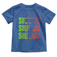 Siuuuu Soccer Celebration Toddler T Shirt Gift For Soccer Lovers