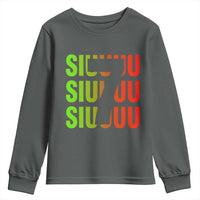 Siuuuu Soccer Celebration Youth Sweatshirt Gift For Soccer Lovers