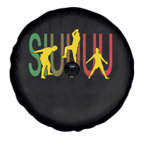 Funny Game Day Soccer Celebration Gift Spare Tire Cover Siuuuu
