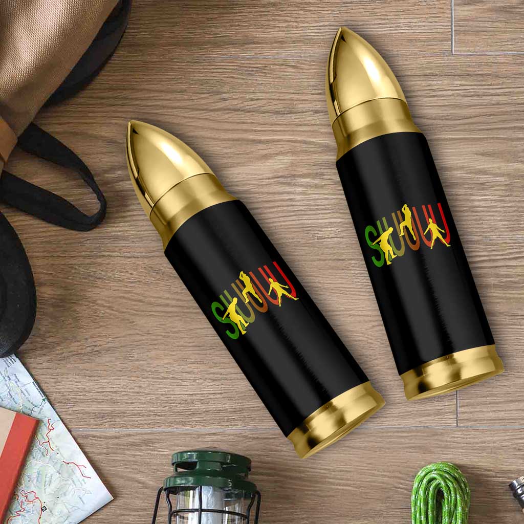 Funny Game Day Soccer Celebration Gift Bullet Tumbler Siuuuu