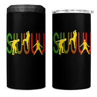 Funny Game Day Soccer Celebration Gift 4 in 1 Can Cooler Tumbler Siuuuu