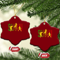 Funny Game Day Soccer Celebration Gift Ceramic Ornament Siuuuu