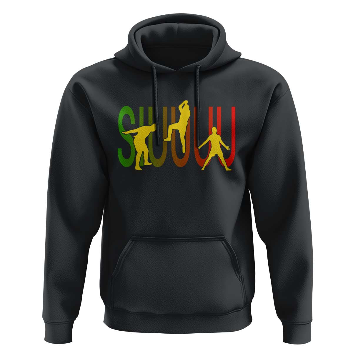 Funny Game Day Soccer Celebration Gift Hoodie Siuuuu