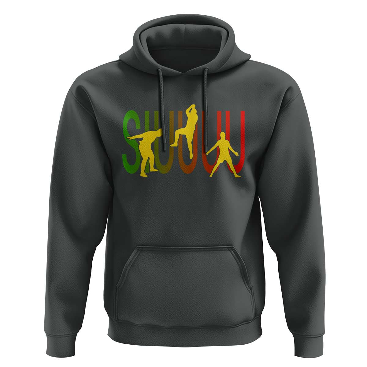 Funny Game Day Soccer Celebration Gift Hoodie Siuuuu