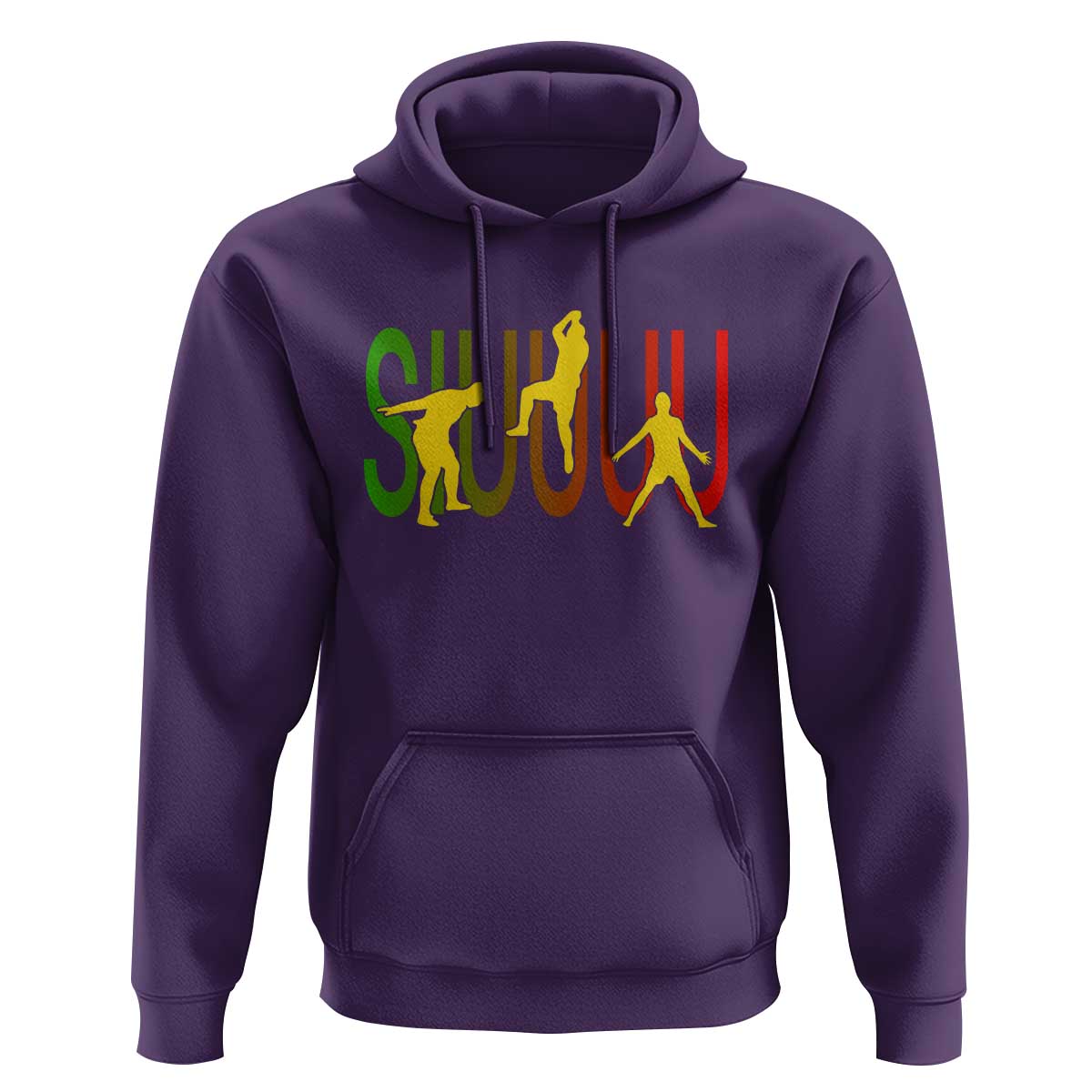 Funny Game Day Soccer Celebration Gift Hoodie Siuuuu