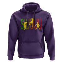 Funny Game Day Soccer Celebration Gift Hoodie Siuuuu