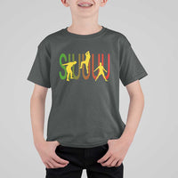 Funny Game Day Soccer Celebration Gift T Shirt For Kid Siuuuu
