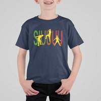 Funny Game Day Soccer Celebration Gift T Shirt For Kid Siuuuu