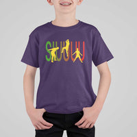 Funny Game Day Soccer Celebration Gift T Shirt For Kid Siuuuu