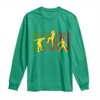 Funny Game Day Soccer Celebration Gift Long Sleeve Shirt Siuuuu