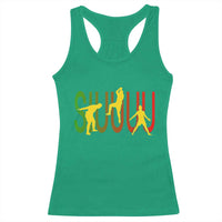 Funny Game Day Soccer Celebration Gift Racerback Tank Top Siuuuu
