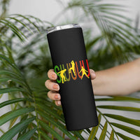 Funny Game Day Soccer Celebration Gift Skinny Tumbler Siuuuu