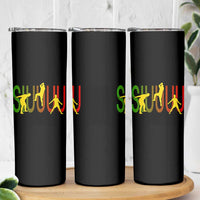 Funny Game Day Soccer Celebration Gift Skinny Tumbler Siuuuu