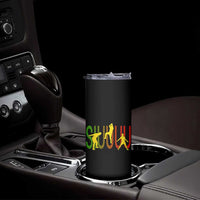 Funny Game Day Soccer Celebration Gift Skinny Tumbler Siuuuu