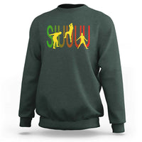 Funny Game Day Soccer Celebration Gift Sweatshirt Siuuuu