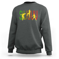 Funny Game Day Soccer Celebration Gift Sweatshirt Siuuuu
