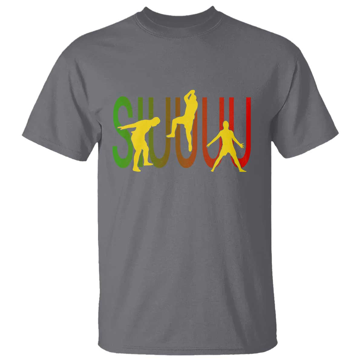 Funny Game Day Soccer Celebration Gift T Shirt Siuuuu