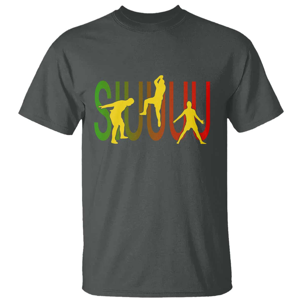 Funny Game Day Soccer Celebration Gift T Shirt Siuuuu
