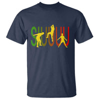Funny Game Day Soccer Celebration Gift T Shirt Siuuuu