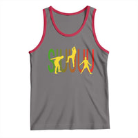 Funny Game Day Soccer Celebration Gift Tank Top Siuuuu