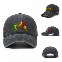 Funny Game Day Soccer Celebration Gift Washed Cotton Baseball Cap Siuuuu