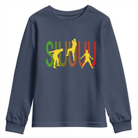 Funny Game Day Soccer Celebration Gift Youth Sweatshirt Siuuuu