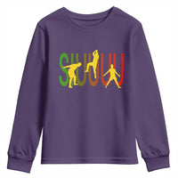 Funny Game Day Soccer Celebration Gift Youth Sweatshirt Siuuuu