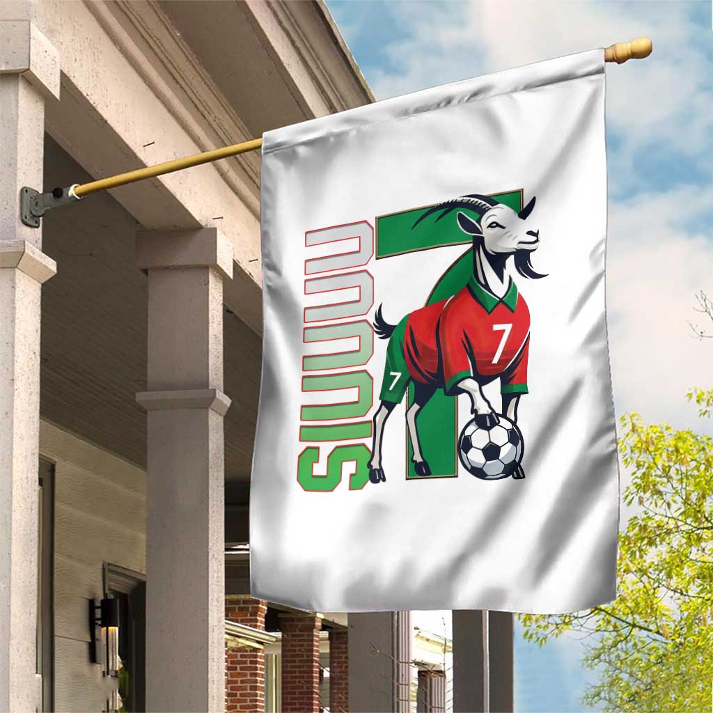 Siuuuu Game Day Soccer Celebration Garden Flag Gift For Fans