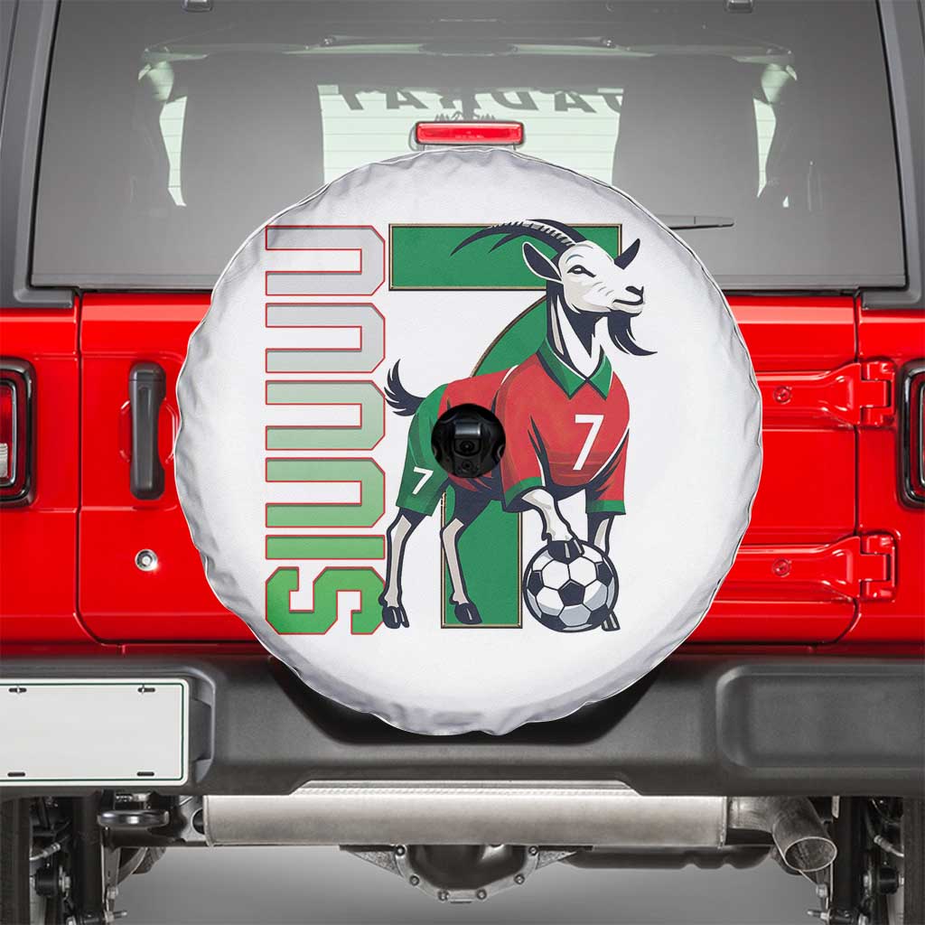 Siuuuu Game Day Soccer Celebration Spare Tire Cover Gift For Fans