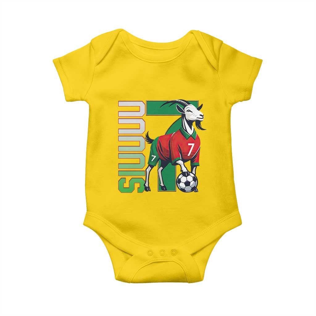 Siuuuu Game Day Soccer Celebration Baby Onesie Gift For Fans