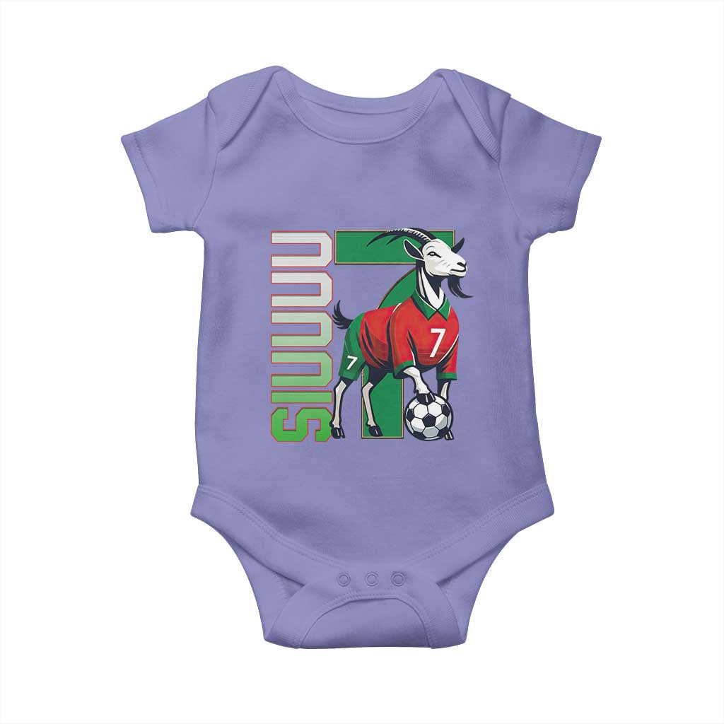 Siuuuu Game Day Soccer Celebration Baby Onesie Gift For Fans