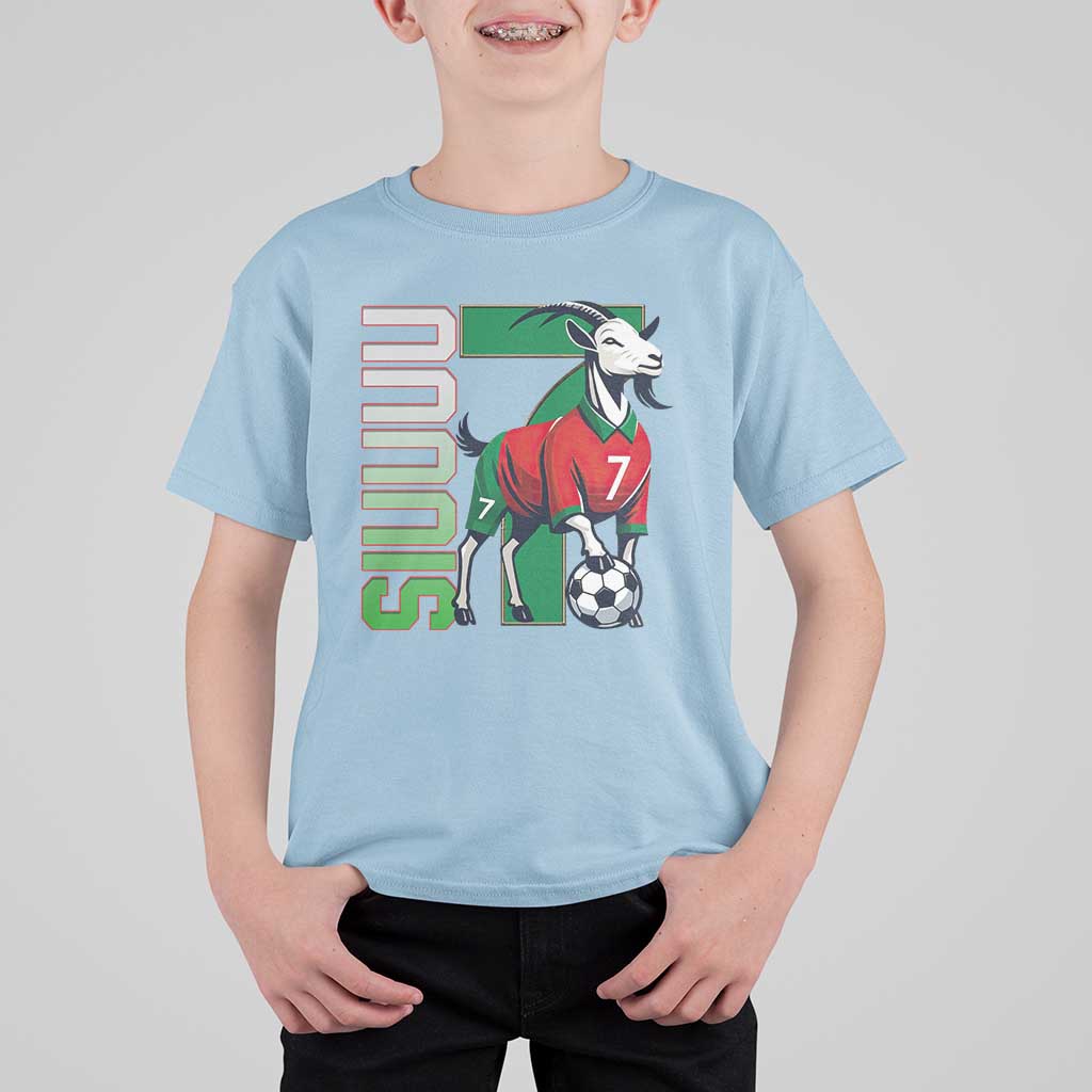 Siuuuu Game Day Soccer Celebration T Shirt For Kid Gift For Fans