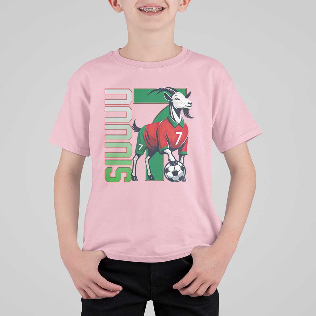 Siuuuu Game Day Soccer Celebration T Shirt For Kid Gift For Fans