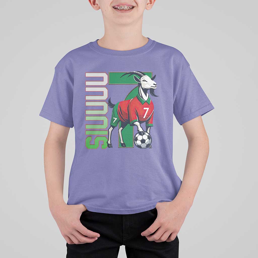 Siuuuu Game Day Soccer Celebration T Shirt For Kid Gift For Fans