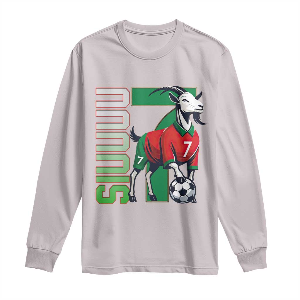 Siuuuu Game Day Soccer Celebration Long Sleeve Shirt Gift For Fans