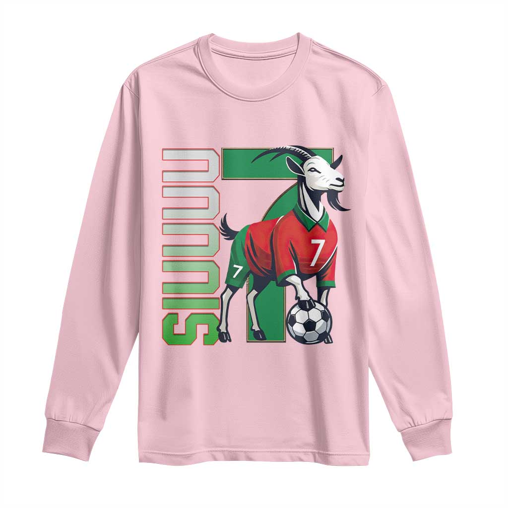 Siuuuu Game Day Soccer Celebration Long Sleeve Shirt Gift For Fans