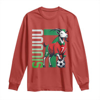 Siuuuu Game Day Soccer Celebration Long Sleeve Shirt Gift For Fans