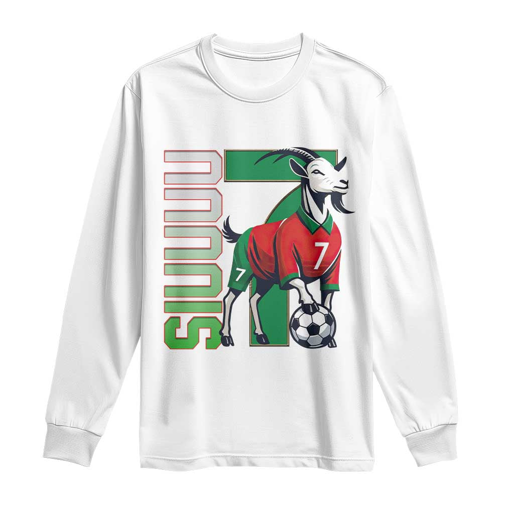Siuuuu Game Day Soccer Celebration Long Sleeve Shirt Gift For Fans