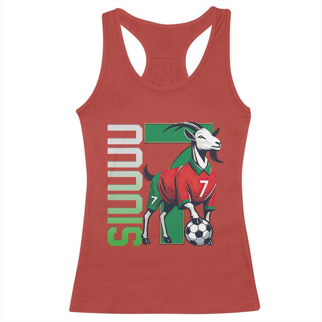 Siuuuu Game Day Soccer Celebration Racerback Tank Top Gift For Fans