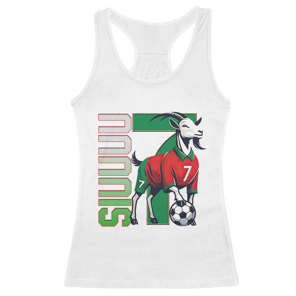 Siuuuu Game Day Soccer Celebration Racerback Tank Top Gift For Fans
