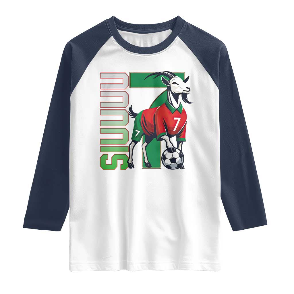 Siuuuu Game Day Soccer Celebration Raglan Shirt Gift For Fans