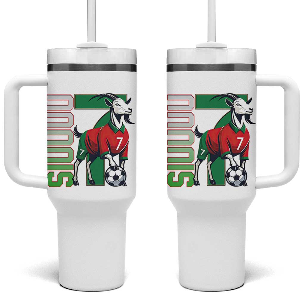 Siuuuu Game Day Soccer Celebration Tumbler With Handle Gift For Fans