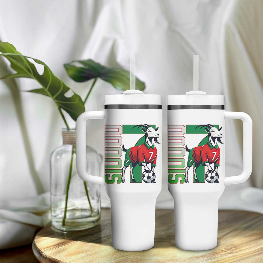 Siuuuu Game Day Soccer Celebration Tumbler With Handle Gift For Fans