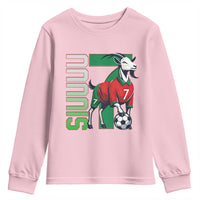 Siuuuu Game Day Soccer Celebration Youth Sweatshirt Gift For Fans