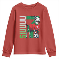 Siuuuu Game Day Soccer Celebration Youth Sweatshirt Gift For Fans