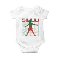 Funny Siuuuu Baby Onesie Iconic Goal Shout Soccer Lover Gift