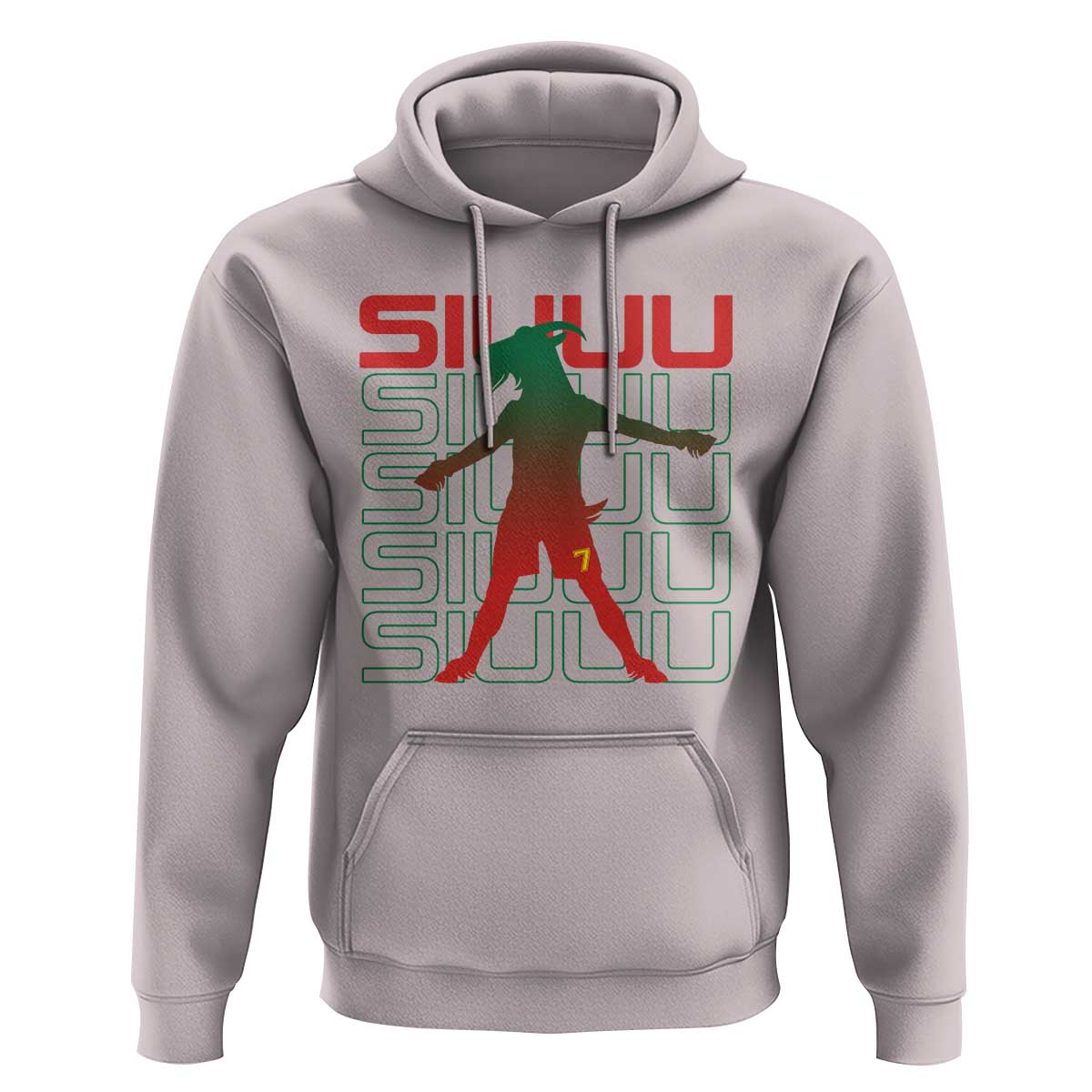 Funny Siuuuu Hoodie Iconic Goal Shout Soccer Lover Gift